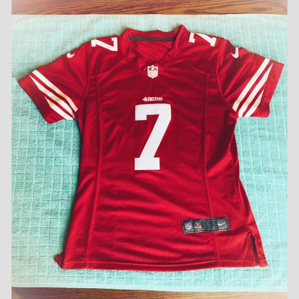 NFL SF NINERS large Colin Kaepernick Jersey